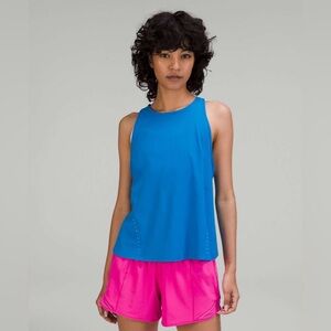 Lululemon Running Tank Top Sz 10 Poolside Blue